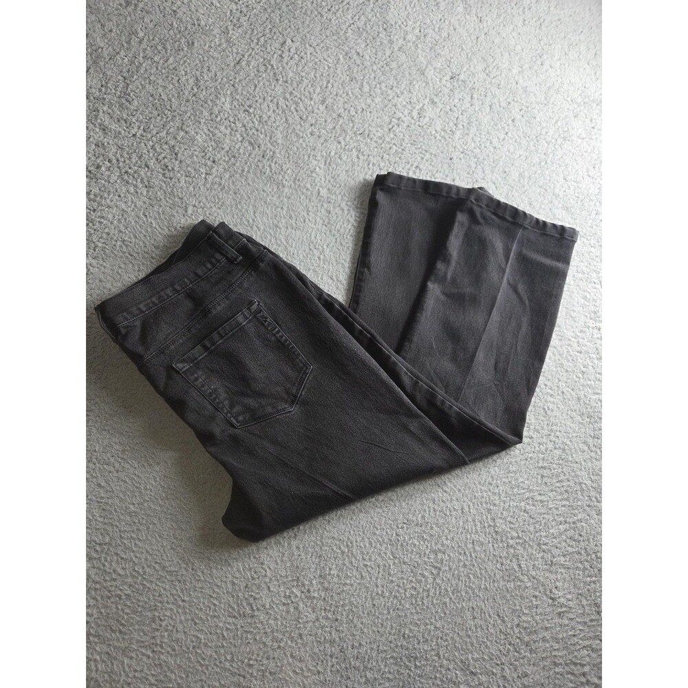 Style & Co Denim Jeans‎ Womens 14 Short Charcoal Bootcut Tummy Control Stretch